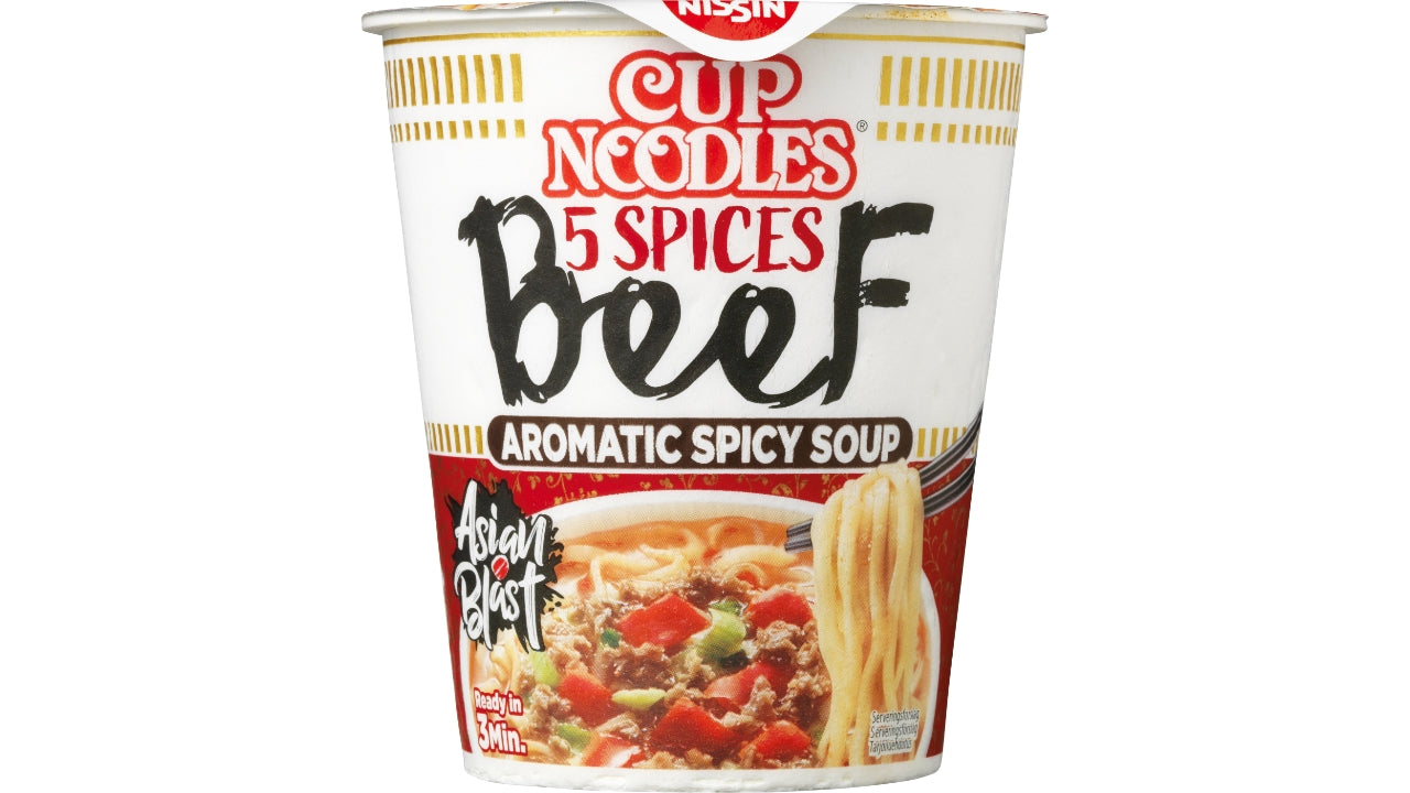 Cup noodles 5 spices beef 64g