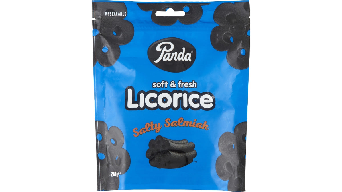 Panda soft & fresh salmiak 200g