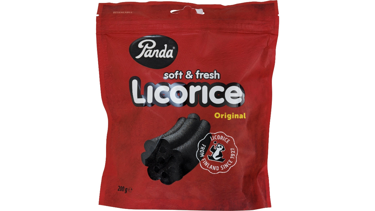 Panda soft & fresh licorice original 200