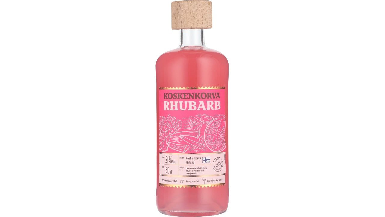 Koskenkorva rhubarb 21% 50cl