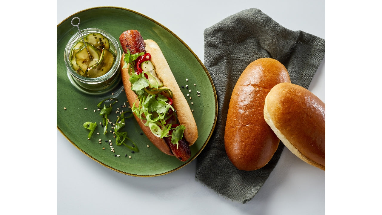 Hotdog brød brioche style 2x24x45g