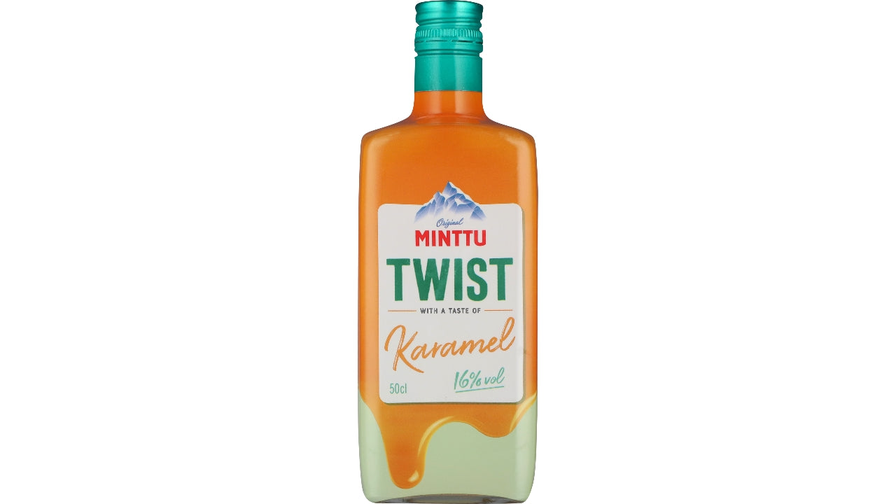 Minttu Twist karamel 16% 50cl