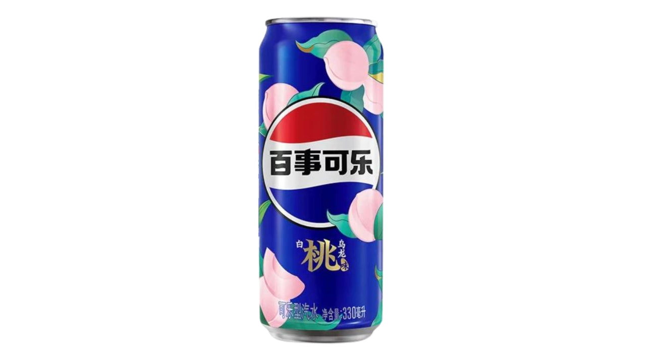 Pepsi White peach China 12x33cl