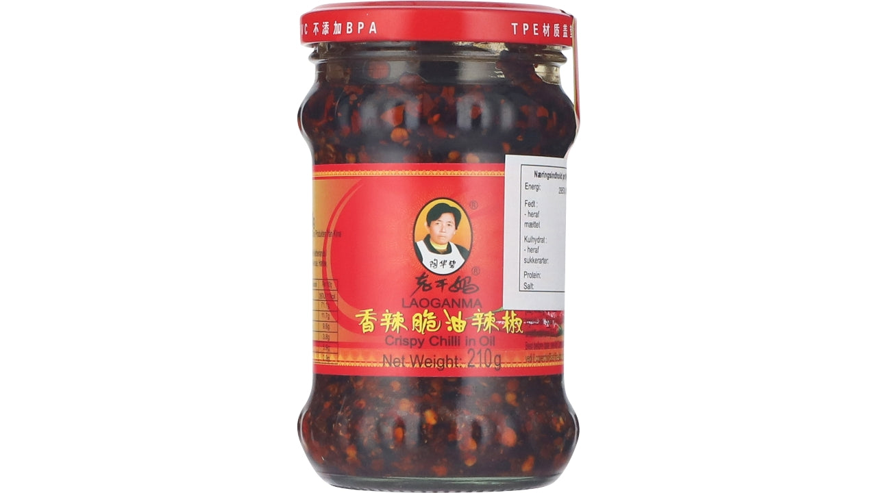 Ristede chili i olie 415g/210g