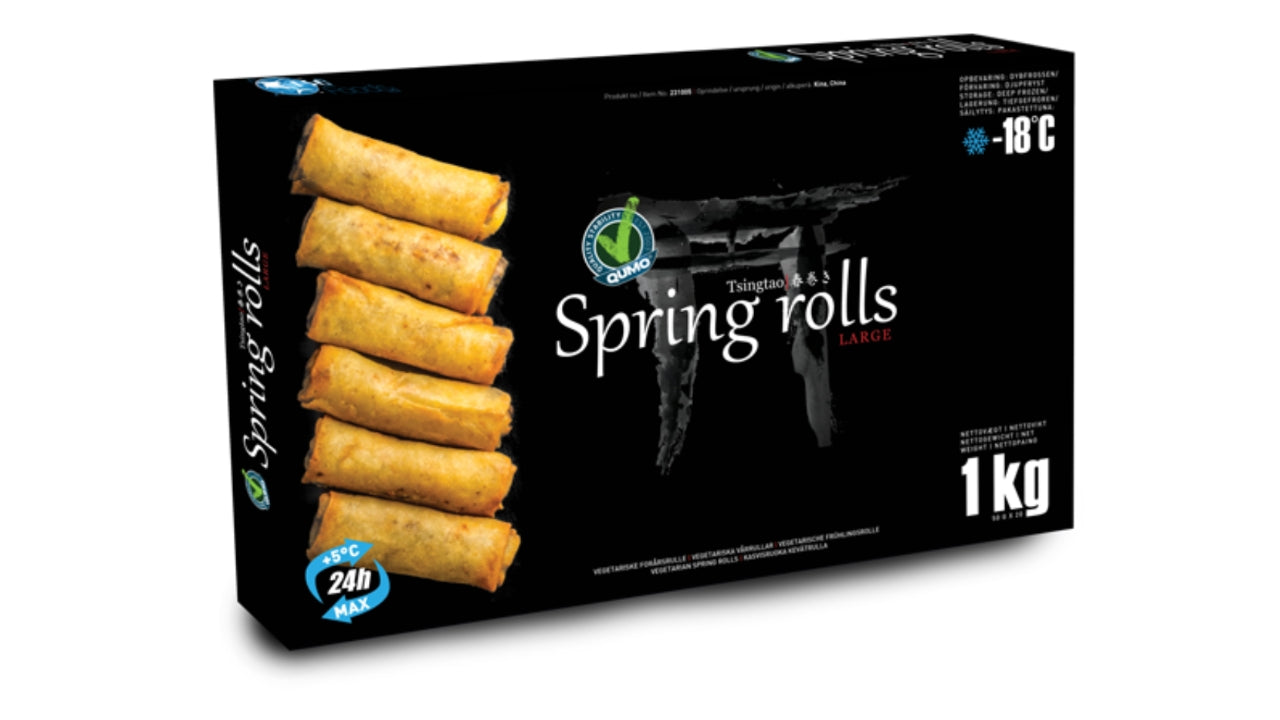 Spring rolls vegetar large 20x50g