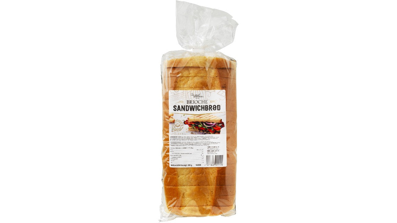 Brioche Sandwichbrød 7x500g