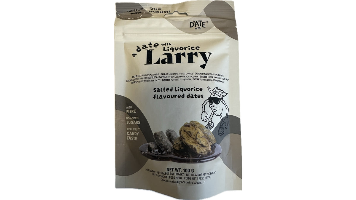 Liquorice Larry lakrids dadler 100g (14)