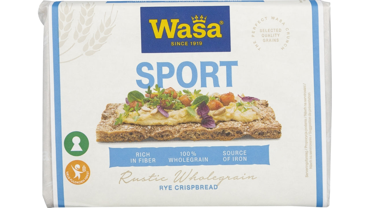 Knækbrød sport rugmel 275g