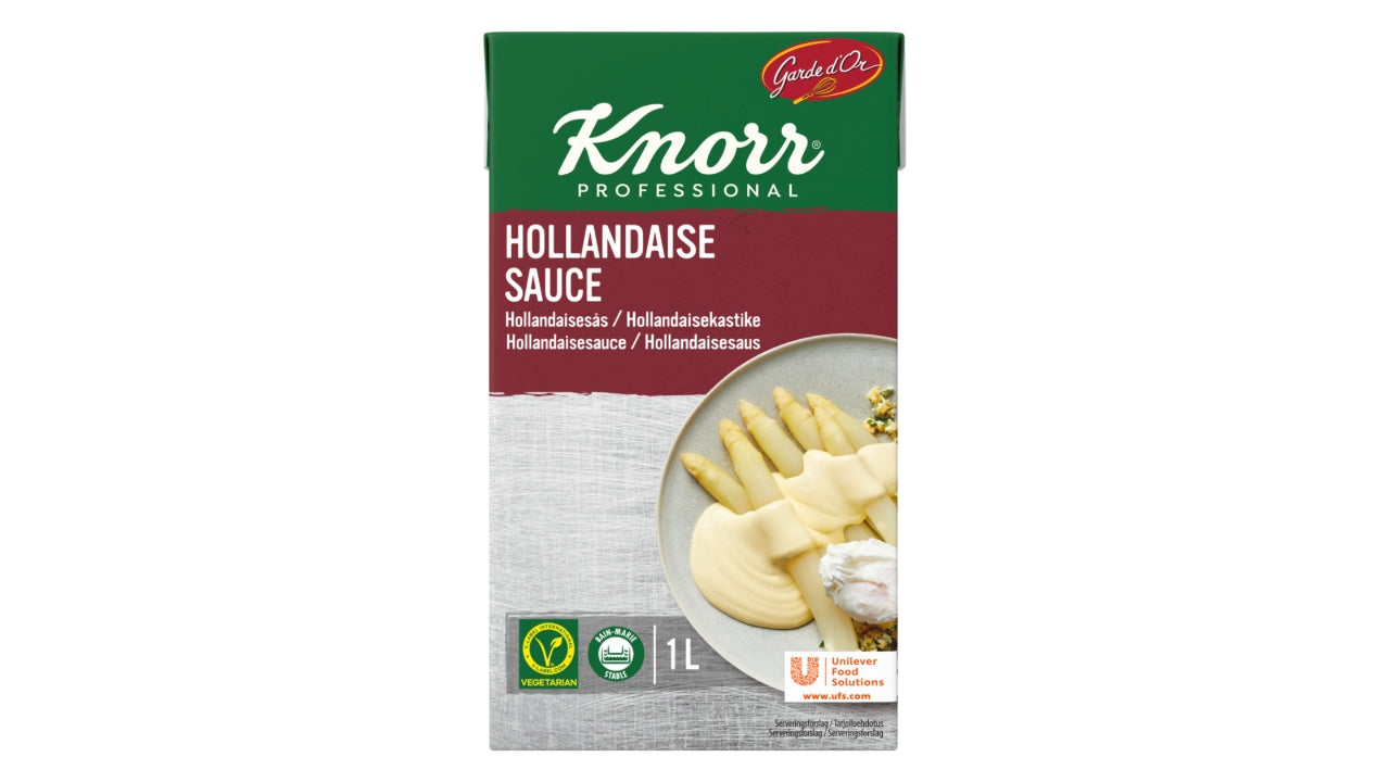 Hollandaisesauce serveringsklar 1L