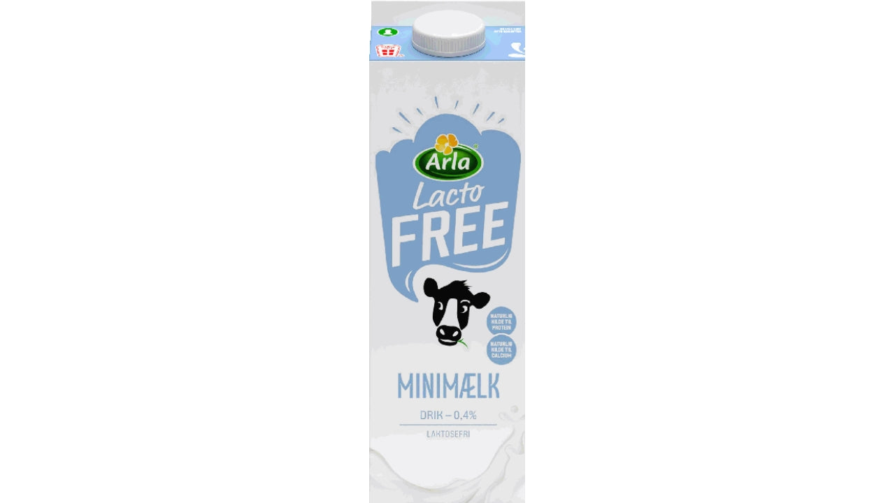 Minimælk laktosefri 0,4% 1L - Mælk