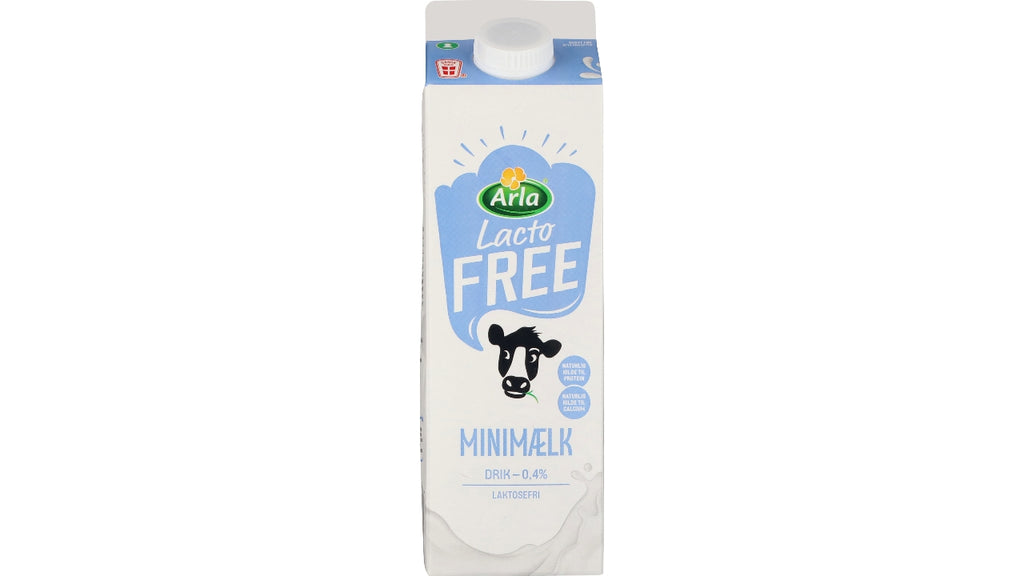Minimælk laktosefri 0,4% 1L