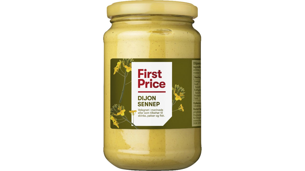Dijon sennep 370g