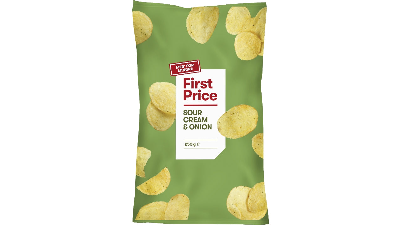 Sourcream chips 250g