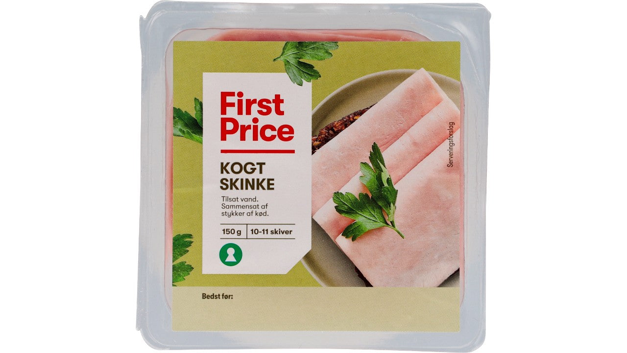 Kogt skinke i skiver 150g