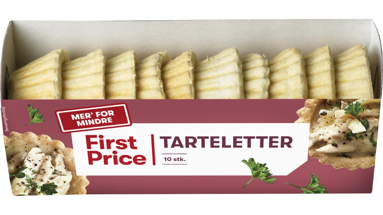 Tarteletter 10stk 120g