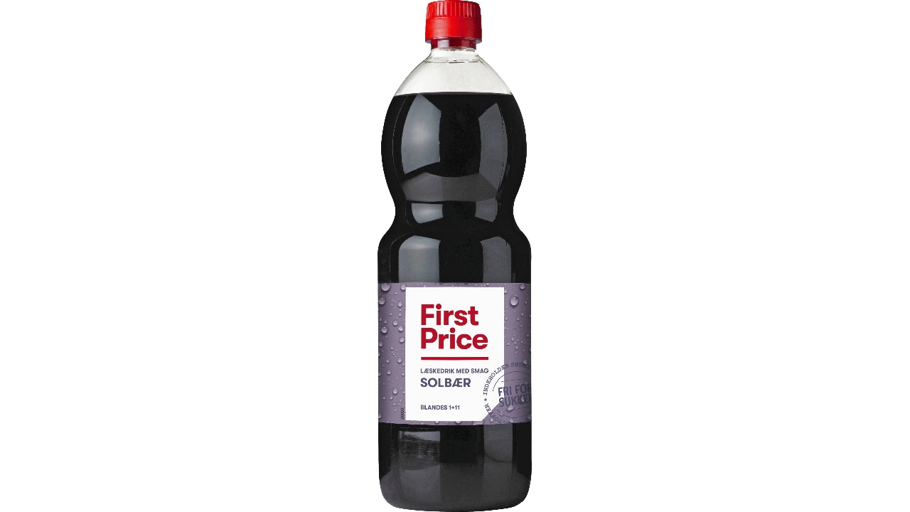 Solbærsaft læskedrik 1L