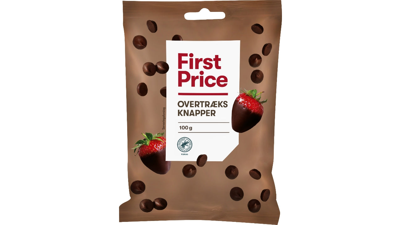 Overtræksknapper 100g UTZ