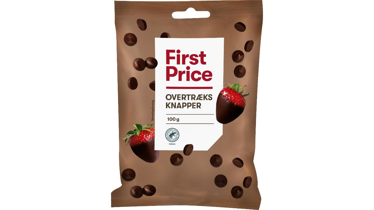 Overtræksknapper 100g UTZ