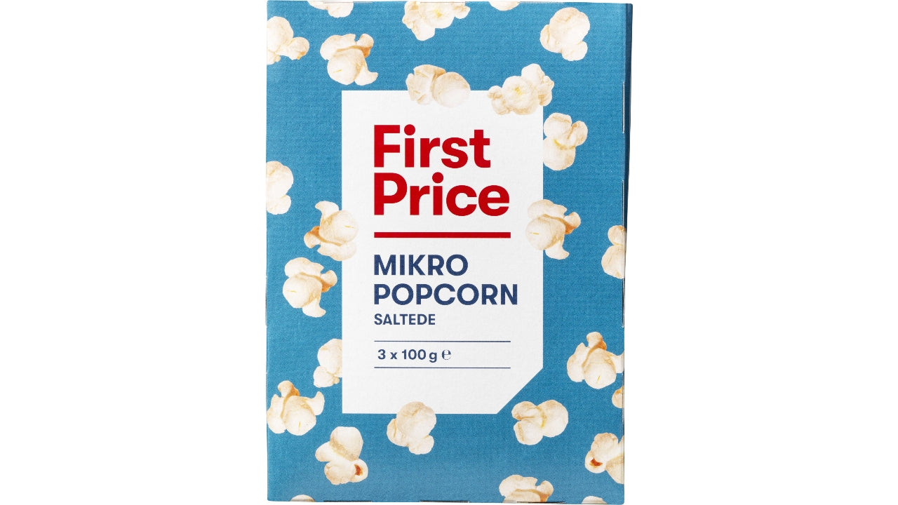 Mikropopcorn 3pk 300g