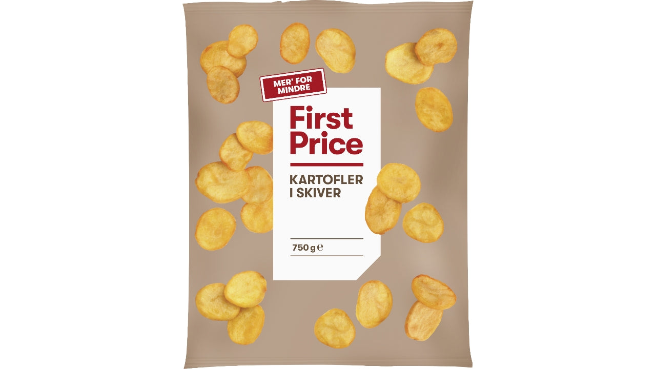 Kartoffelskiver 750g