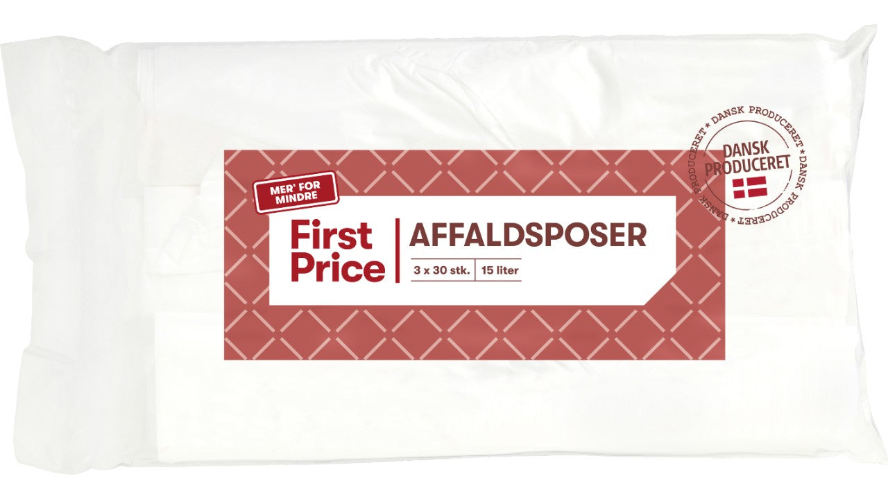 Affaldsposer 15L 3x30stk