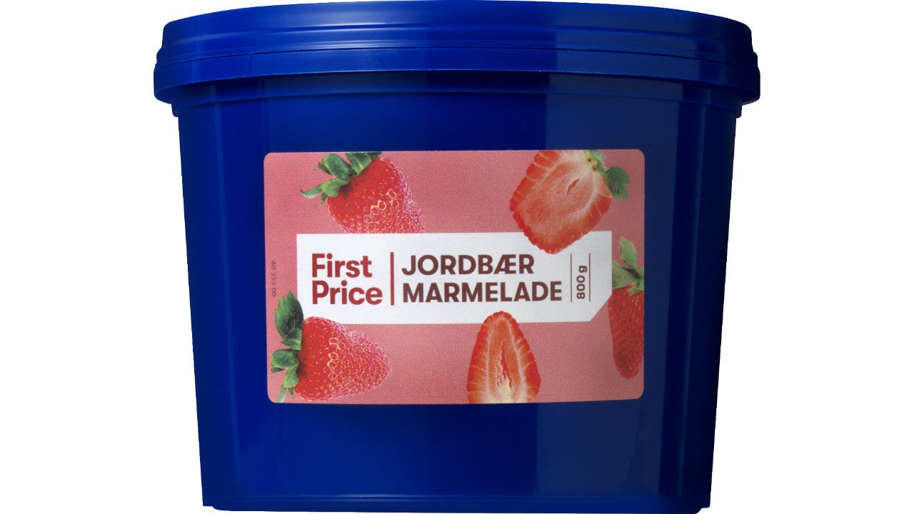 Jordbær marmelade 800g