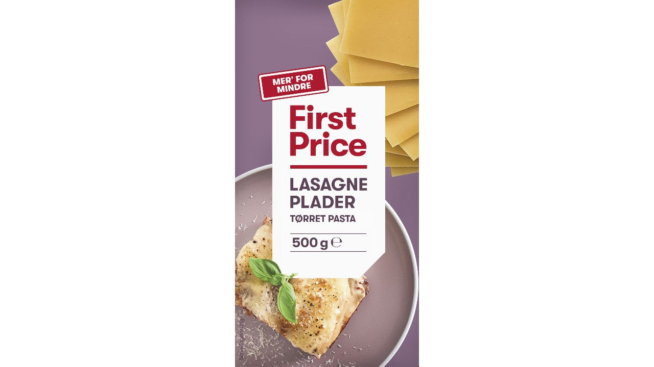 Lasagneplader 500g