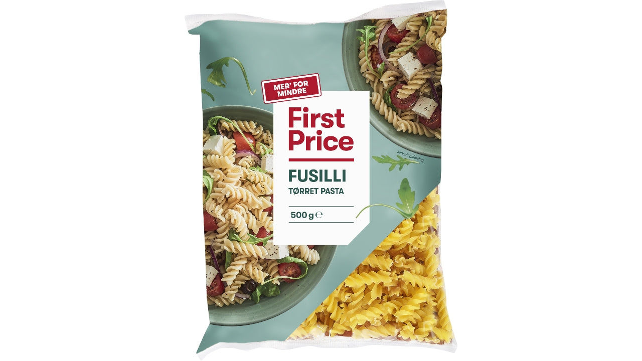 Pasta skruer 500g