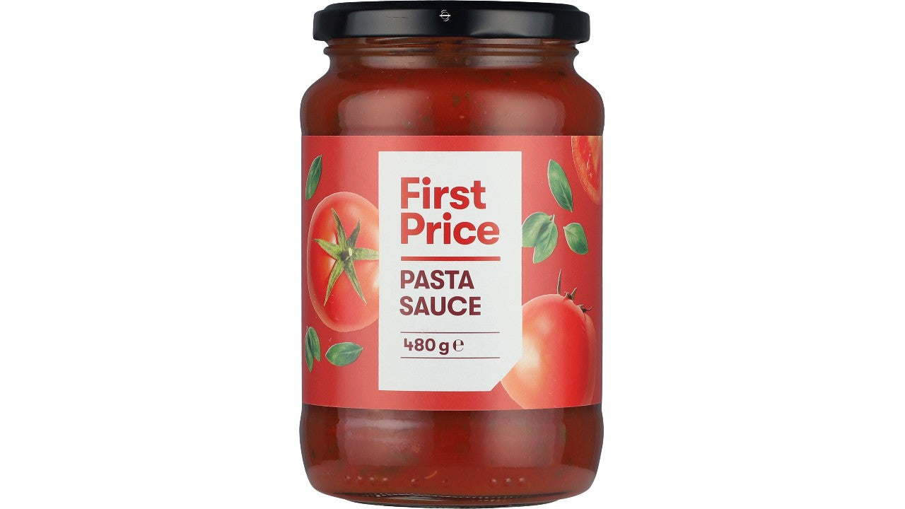 Pastasauce m/basilikum 480g