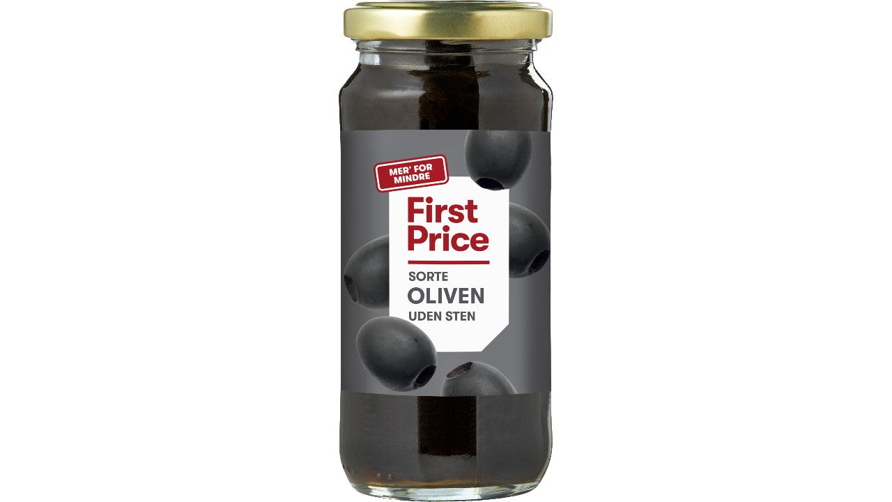 Oliven sorte uden sten 350g
