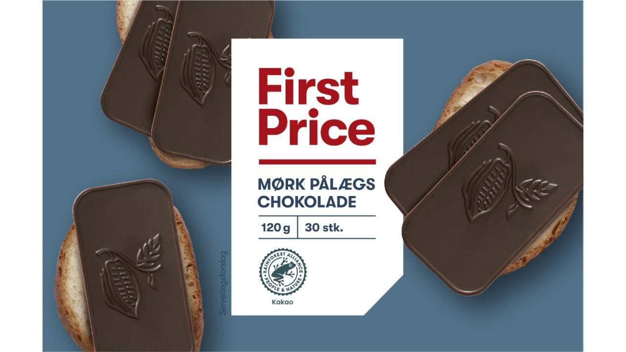Pålægschokolade mørk 120g