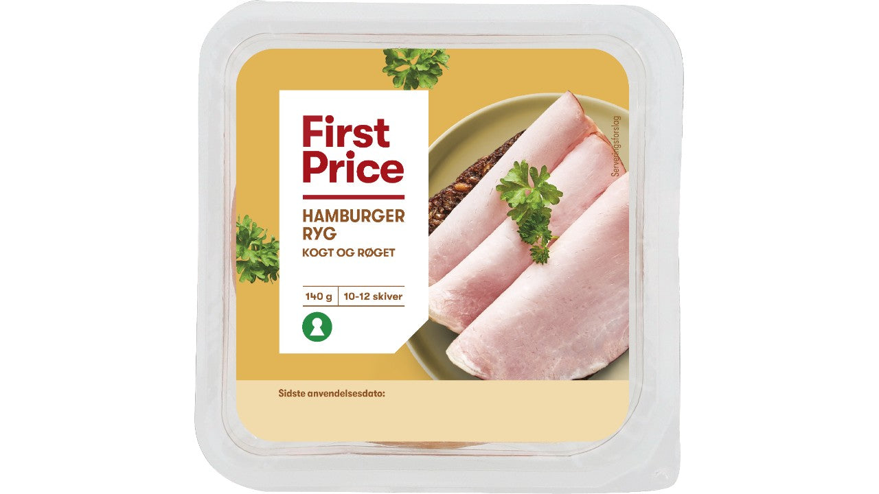 Hamburgerryg i skiver 140g