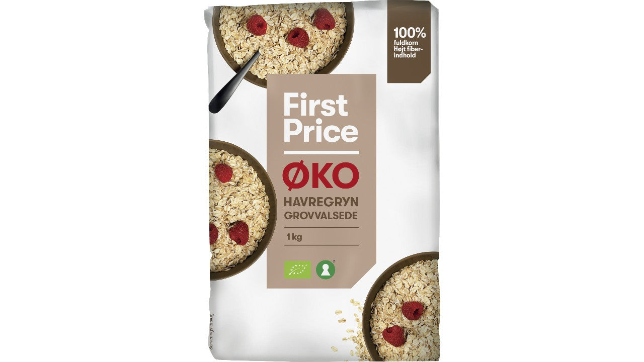 Øko Havregryn grov 1kg