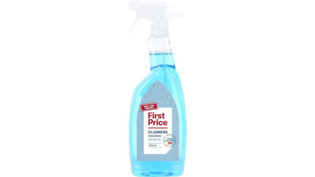 Glasrens med pumpe 750ml