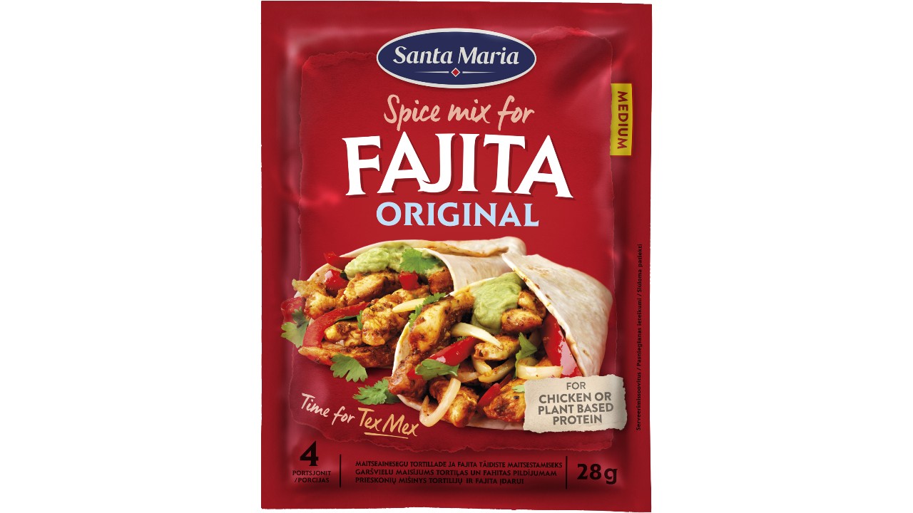 Spice mix fajita 28g