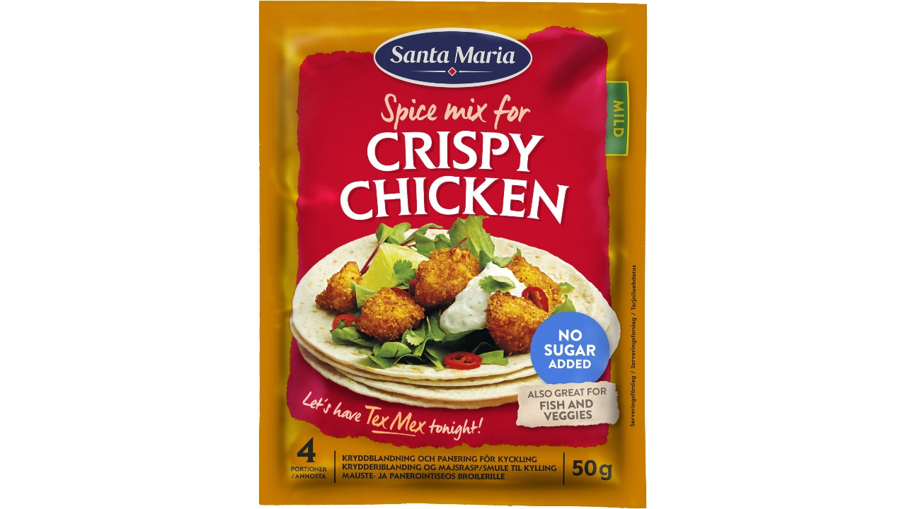 Crispy Chicken Spice Mix 50g
