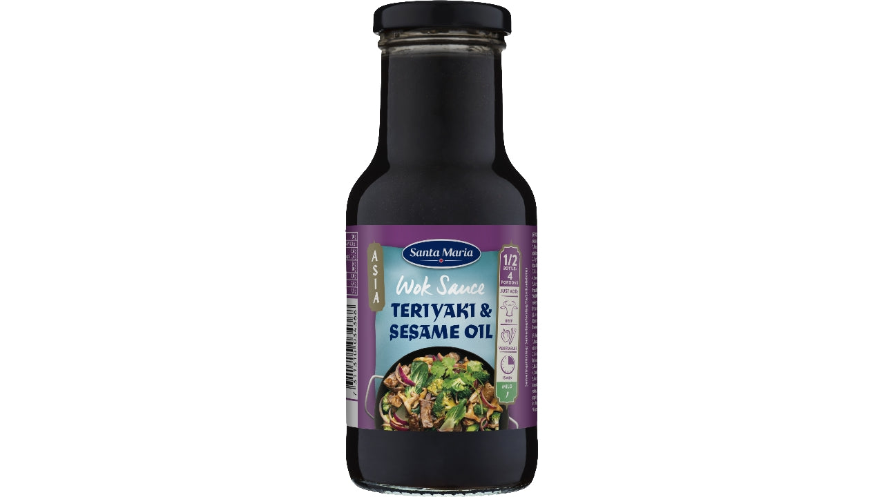 Asian Wok Teriyaki & Sesame Oil 250ml