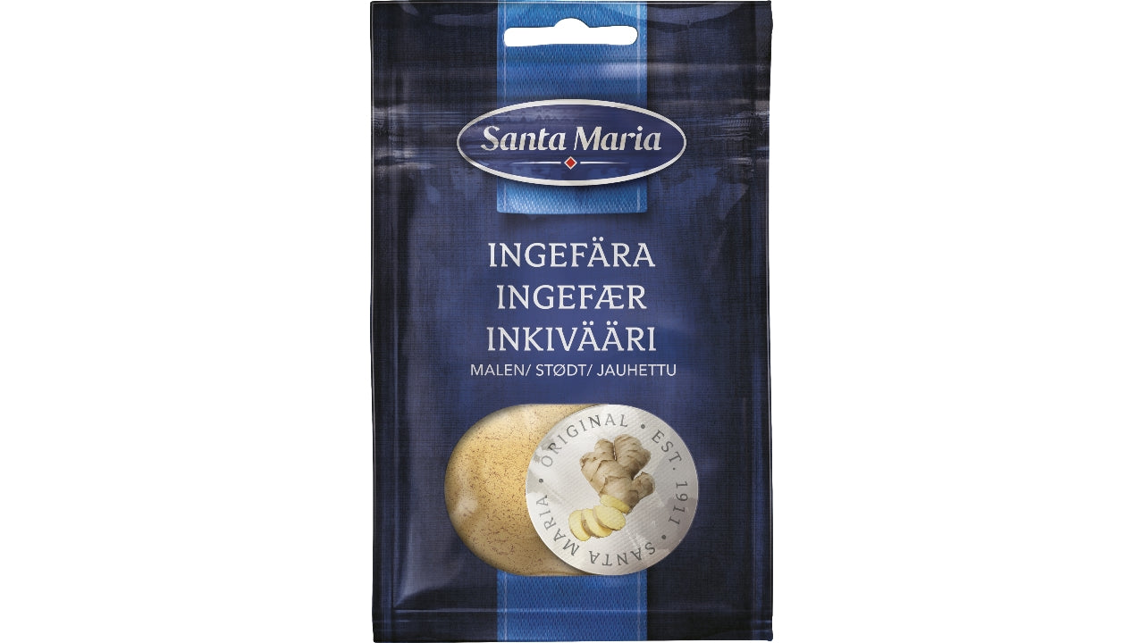 Ingefær stødt