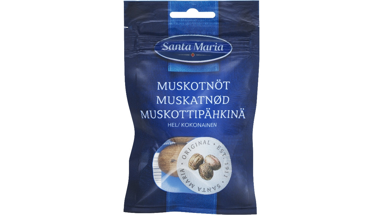 Santa Maria hel muskatnød 10g
