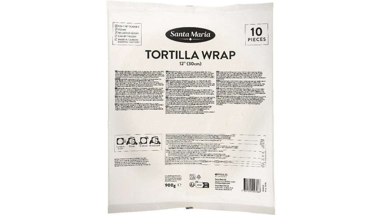 Tortilla Wrap 30cm 900g