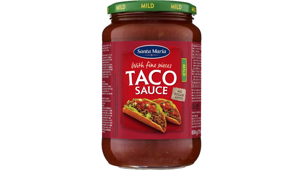 Taco sauce mild 800g