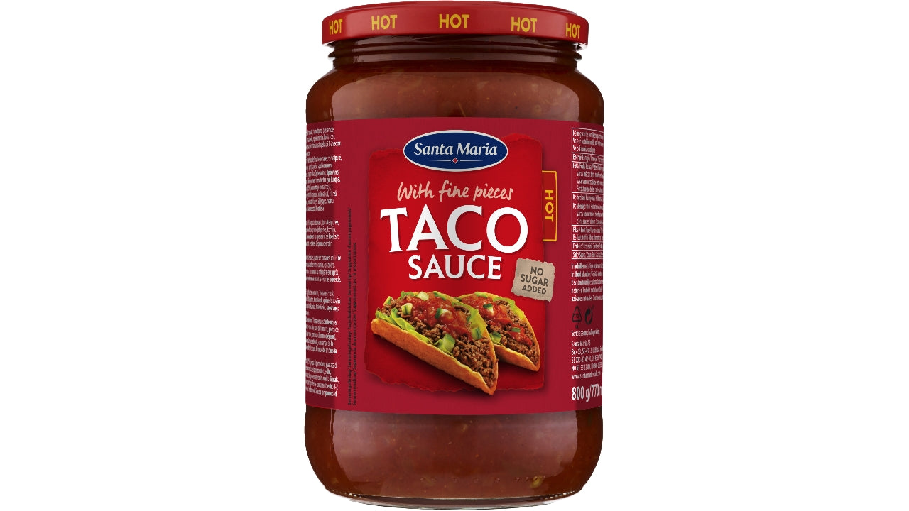 Taco sauce hot 800g