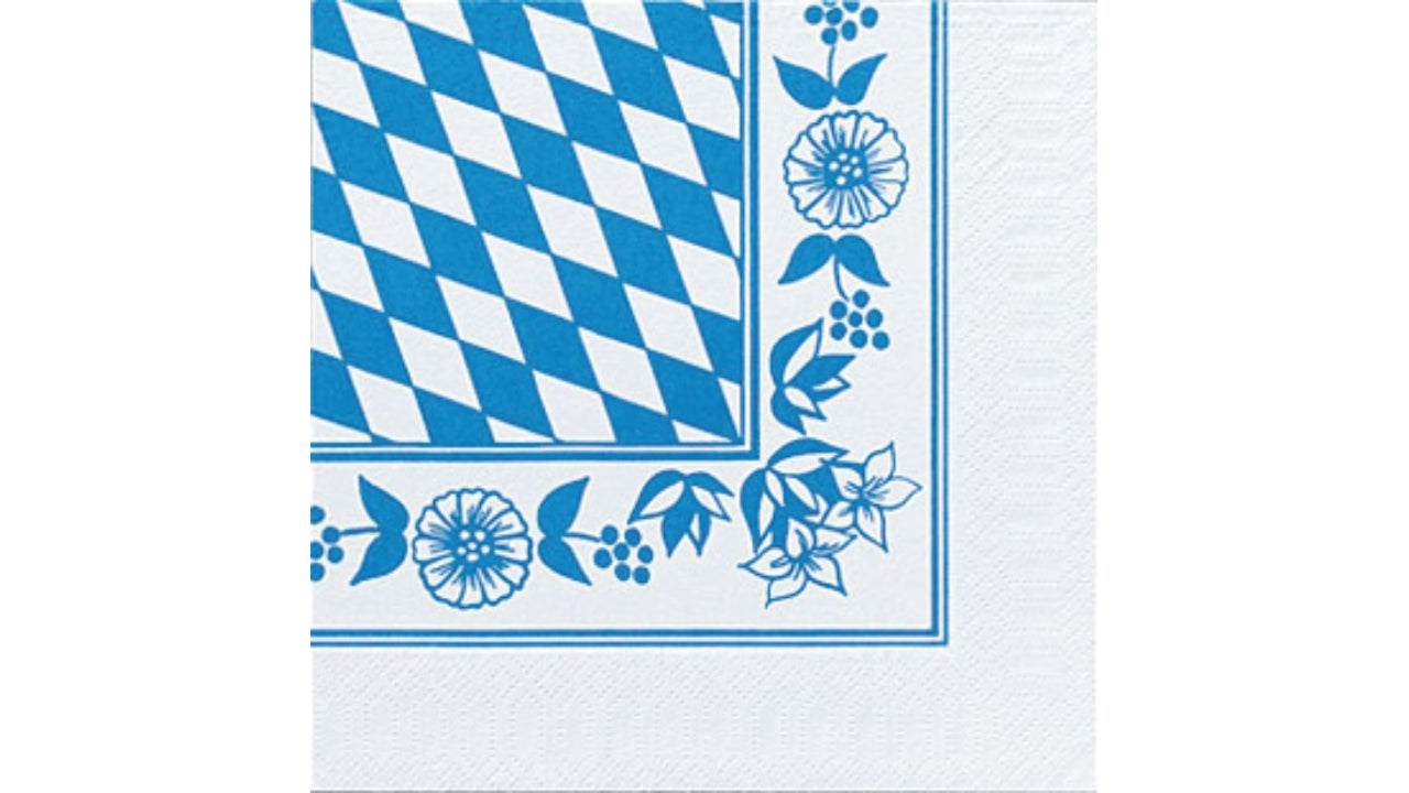 Serviet 3-lags 33x33cm Oktoberfest