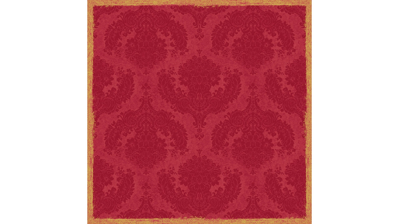Stikdug 84x84cm Royal Bordeaux 20stk