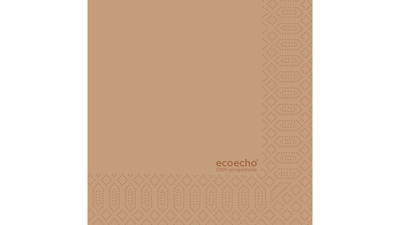 Serviet 3-lag 33x33cm 250stk Eco Echo