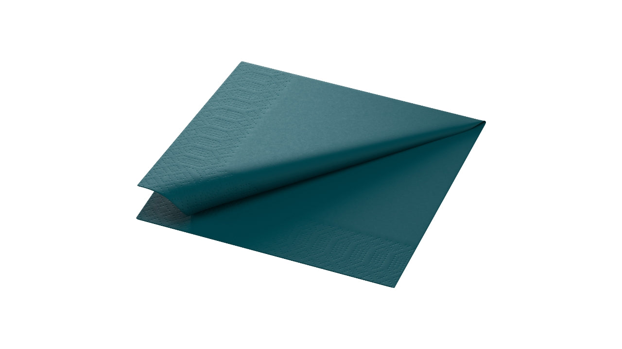 Serviet 33x33cm ocean teal 125stk