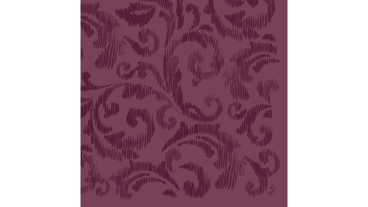 Serviet 40x40cm Saphira plum 45stk