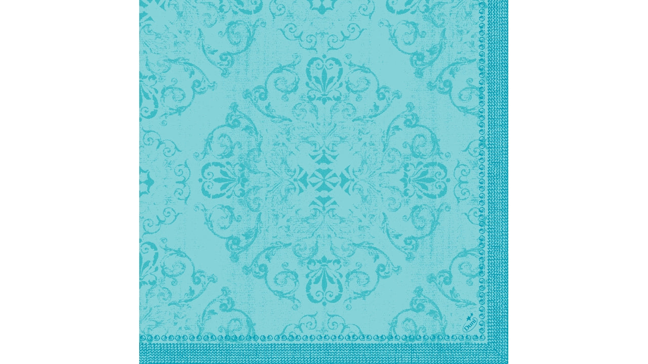 Serviet 40x40cm opulent mintblå 45stk