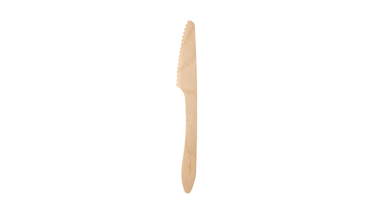 Kniv træ 190mm 8stk