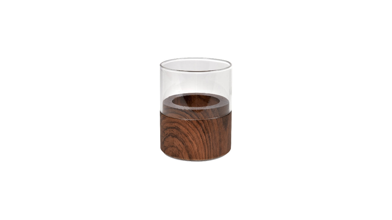 Lysestage neat brun 70xø61mm